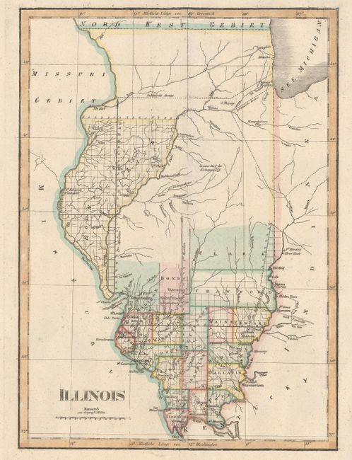 Geographisch-Statistische und Historische Charte von Illinois