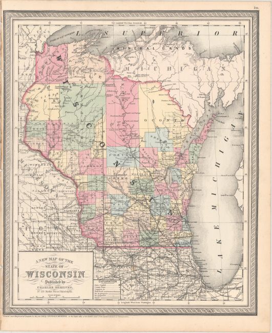 A New Map of the State of Wisconsin