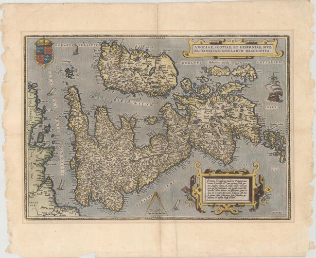 Angliae, Scotiae, et Hiberniae, sive Britannicar: Insularum Descriptio