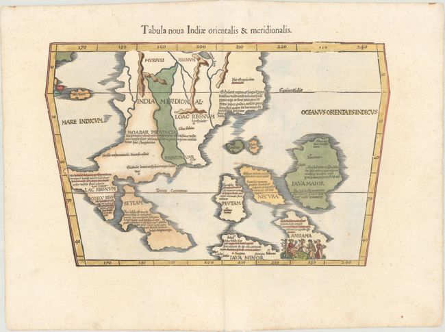 Tabula Nova Indiae Orientalis & Meridionalis