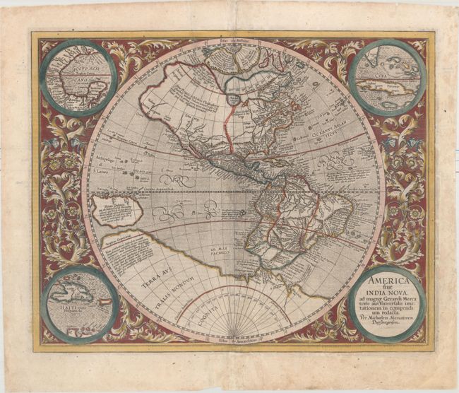 America sive India Nova, ad Magnae Gerardi Mercatoris aui Universalis Imitationem, in Compendium Redacta