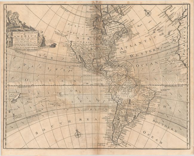 A New and Accurate Map of America. Drawn from the Most Approved Modern Maps and Charts, and Adjusted by Astronomical Observations...