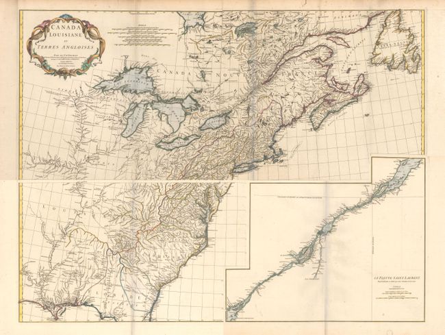 Canada Louisiane et Terres Angloises