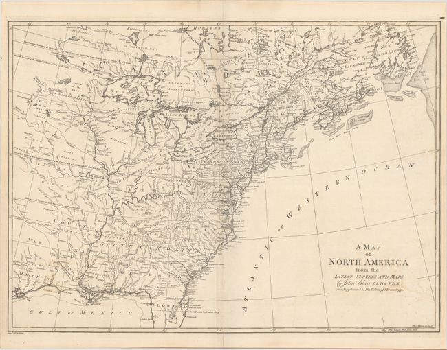 A Map of North America from the Latest Surveys and Maps