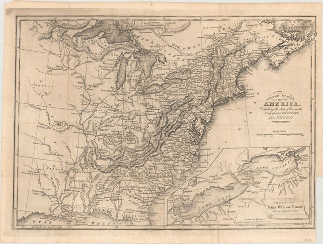 United States of America, Exhibiting the Seat of War on the Canadian Frontier from 1812 to 1815