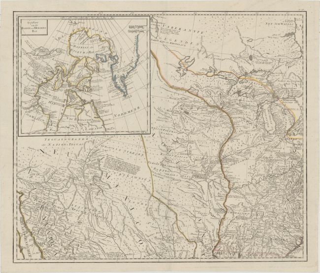 [General Karte von Nordamerica samt den West Indischen Inseln Verasst von Herrn Pownall (Northwest Sheet)]