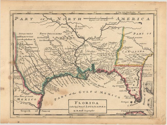 Florida Called by ye French Louisiana &c.