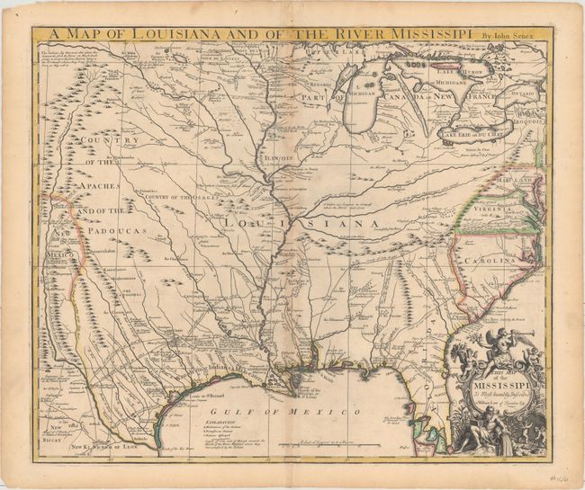 A Map of Louisiana and of the River Mississipi