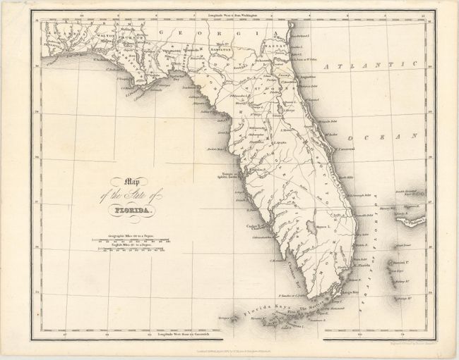 Map of the State of Florida