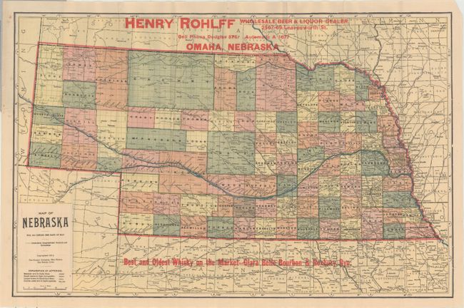 Map of Nebraska