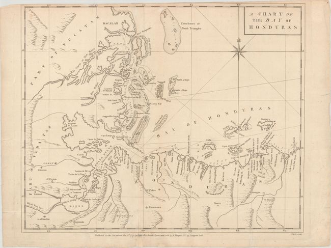 A Chart of the Bay of Honduras