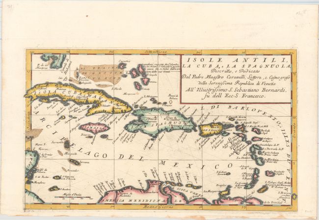 Isole Antili, la Cuba, e la Spagnuola...