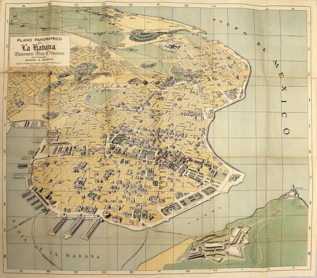 Plano Panoramico de la Habana / Panoramic Map of Havana