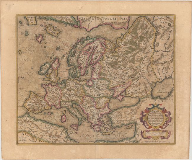 Europa, ad Magnae Europae Gerardi Mercatoris P. Imitationem, Rumoldi Mercatoris F. cura Edita...