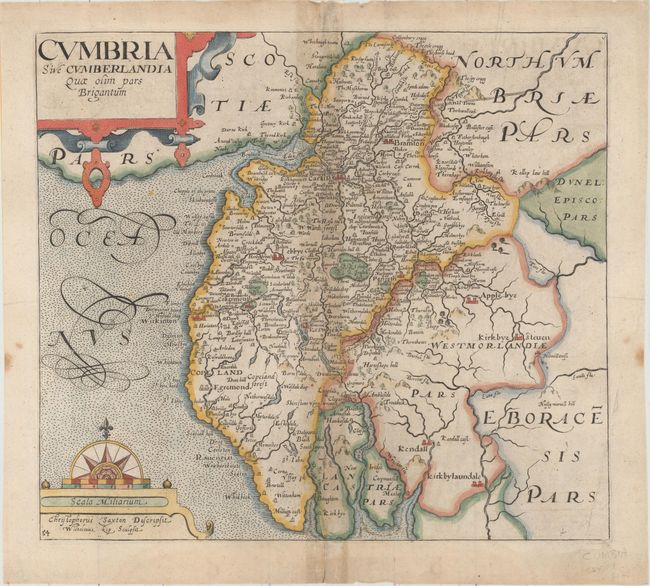 Cumbria sive Cumberlandia quae olim pars Brigantum