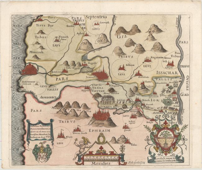 Manasseh, Ramus Saecundus, Ramus Saecundus Juxta Sontem / Manassen Cisjordanicam