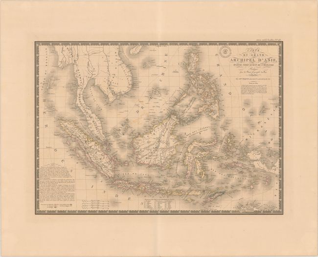 Carte du Grand Archipel d'Asie, (Partie Nord-Ouest de l'Oceanie)