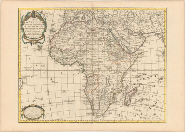 Carte d'Afrique Dressee pour l'Usage du Roi...