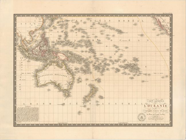 Carte Generale de l'Oceanie ou Cinquieme Partie du Monde