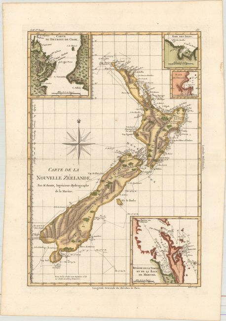 Carte de la Nouvelle Zeelande