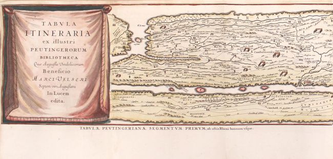 Tabula Itineraria ex Illustri Peutingerorum Bibliotheca...