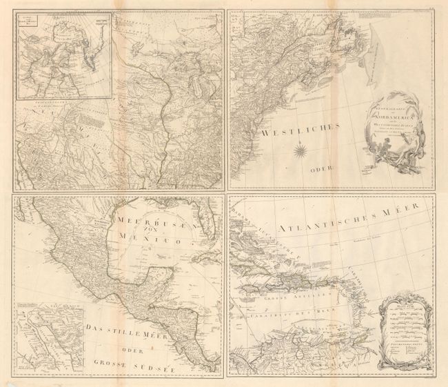 Generalkarte von Nordamerica samt den Westindischen Inseln
