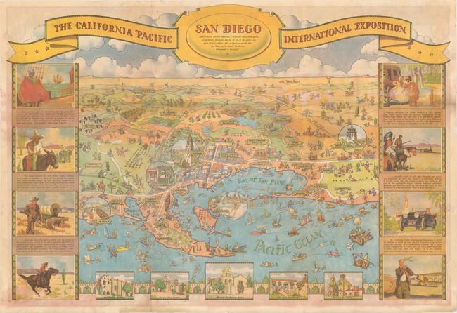 The California Pacific International Exposition - San Diego... [on verso] California Pacific International Exposition May 29 to November 11, 1935