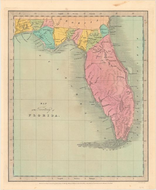 Map of the Territory of Florida