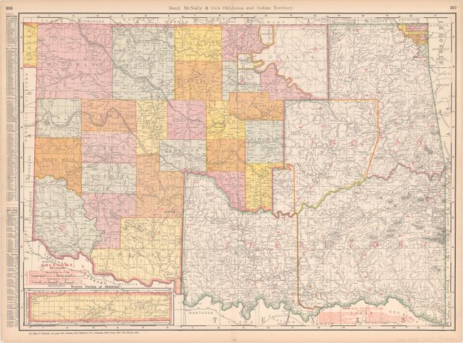 Rand, McNally & Co.'s Oklahoma and Indian Territory