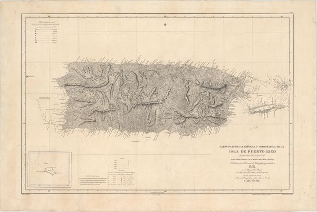 Carta Particular Esferica y Corografica de la Isla de Puerto Rico y las Adyacentes que a la Misma Pertenecen...