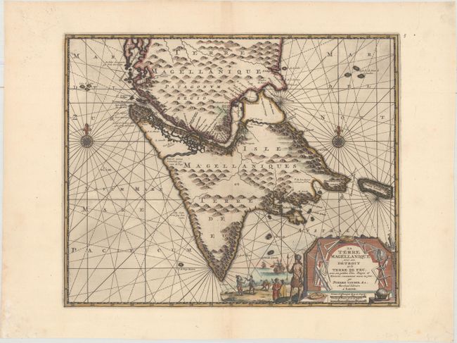 La Terre Magellanique, avec son Detroit et la Terre de Feu, avec ses Petites Iles, Bayes et Rivieres...