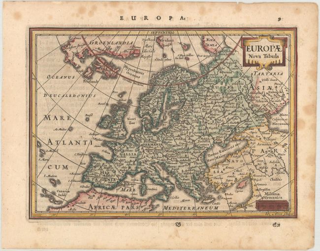 Europae Nova Tabula