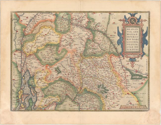 Brabantiae, Germaniae Inferioris Nobilissimae Provinciae Descriptio