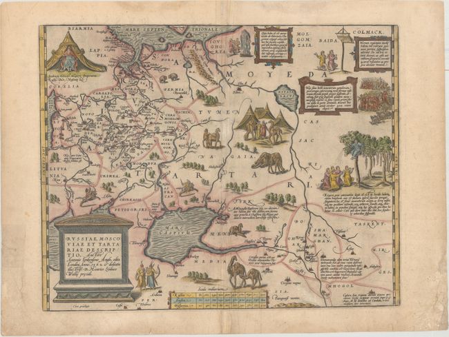 Russiae, Moscoviae et Tartariae Descriptio. Auctore Antonio Ienkensono Anglo...