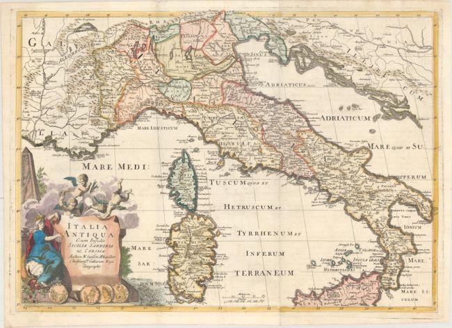 Italia Antiqua cum Insulis Sicilia Sardinia & Corsica