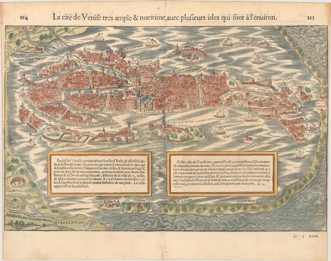 La Cite de Venise Tres Ample & Maritime, avec Plusieurs Isles qui sont a l'Environ