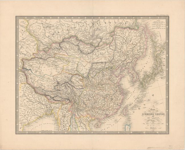 Carte de l'Empire Chinois et du Japon