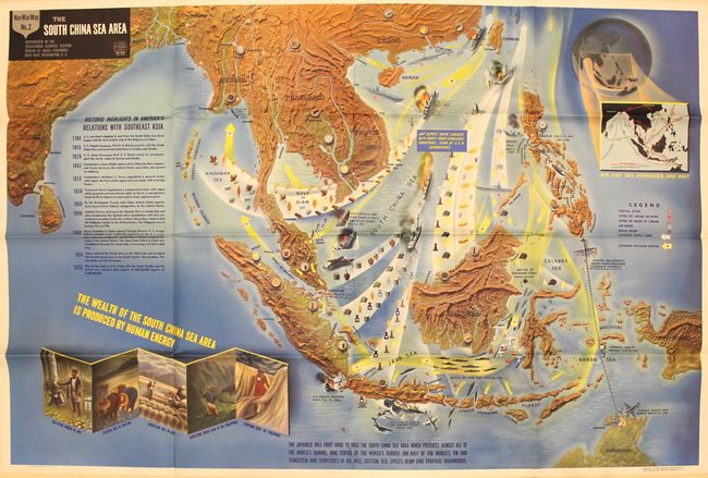 Nav War Map No. 2 - The South China Sea Area