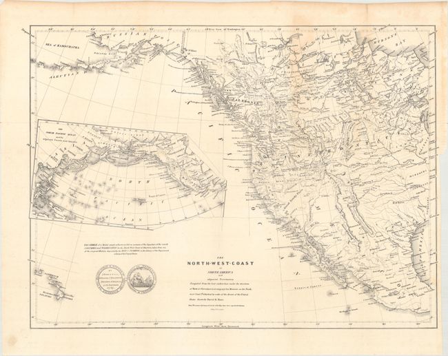 The North-West-Coast of North America and Adjacent Territories Compiled from the Best Authorities Under the Direction of Robert Greenhow...