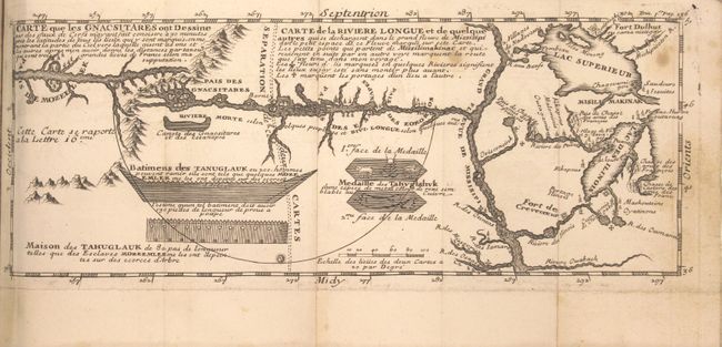 Nouveaux Voyages de Mr Le Baron de Lahontan, dans l'Amerique Septentrionale... [and] Memoires de l'Amerique Septentrionale, ou la Suite des Voyages