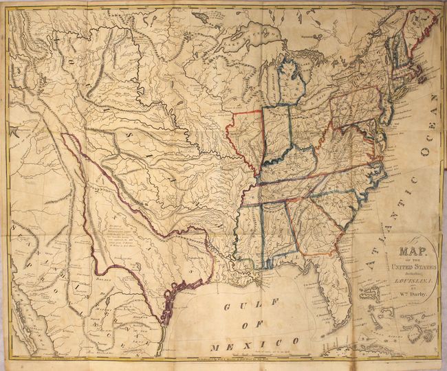 A Map of the United States Including Louisiana [in] The Emigrant's Guide to the Western and Southwestern States and Territories...