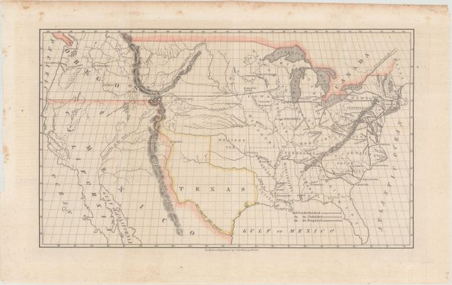[Map of Proposed Routes of Western Railroads]