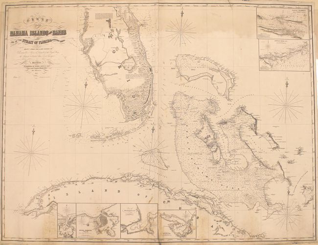 Chart of the Bahama Islands and Banks and of the Strait of Florida & Adjacent Coasts...