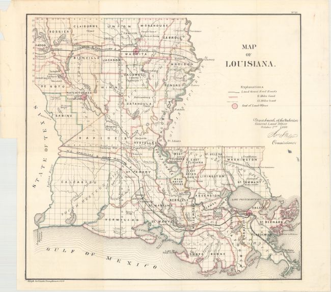 Map of Louisiana