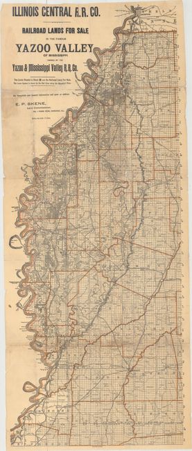 Illinois Central R.R. Co. - Railroad Lands for Sale in the Famous Yazoo Valley of Mississippi...