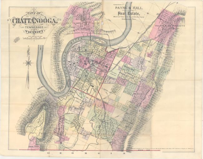 City of Chattanooga, Tennessee and Vicinity