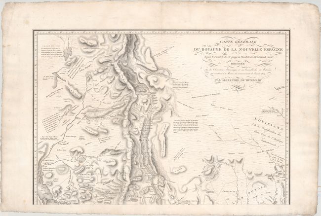 [Northern Sheet] Carte Generale du Royaume de la Nouvelle Espagne...