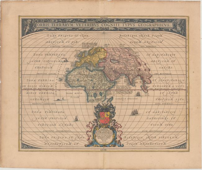 Orbis Terrarum Veteribus Cogniti Typus Geographicus