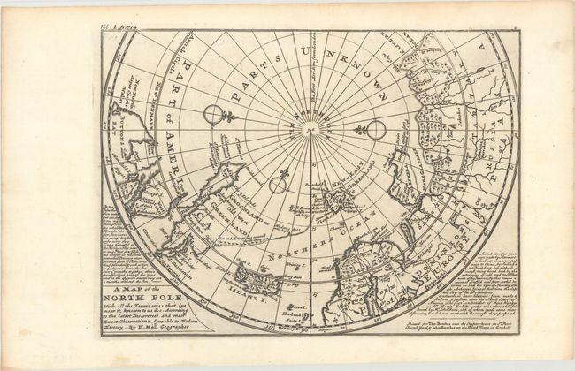 A Map of the North Pole with all the Territories that Lye Near it...