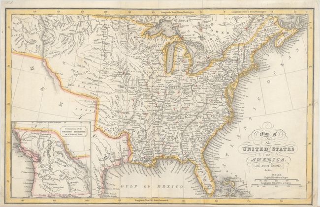 Map of the United States of America. And Nova Scotia, &c.&c.